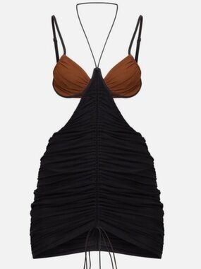 red strappy thick lace frill hem bodycon dress PrettyLittleThing | Dresses | Red Strappy Thick Lace Frill Hem Bodycon Dress  Size 4